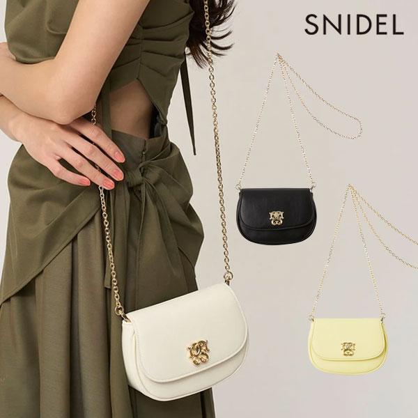 SNIDEL（スナイデル） バッグ 26春夏 ラウンドフラップミニショルダー