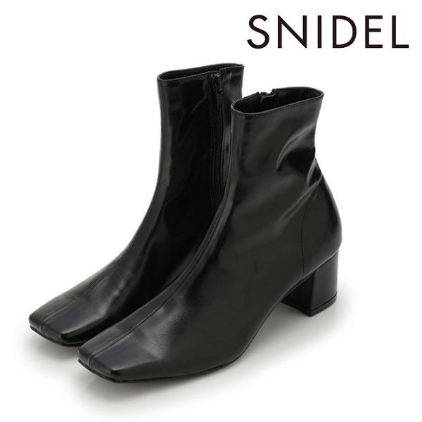 スナイデル Snidel 秋アイテム スクエアショートブーツ レディース ブーツ 靴 スクエアトゥ ショートブーツ フィット感 シンプル 無地 ベーシック Swgs46 バッグ ワンピースのダブルハート 通販 Yahoo ショッピング