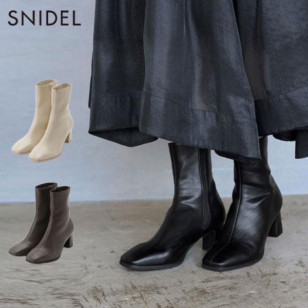 SNIDEL（スナイデル） 靴 25秋冬 フィットショートブーツ シューズ