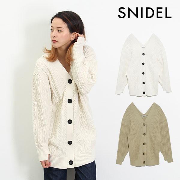 スナイデル Snidel 19秋冬 ケーブルニットワンピース レディース ワンピース ミニ丈 ニット ニットワンピ ケーブルニット 長袖 Vネック ゆったり Swno バッグ ワンピースのダブルハート 通販 Yahoo ショッピング