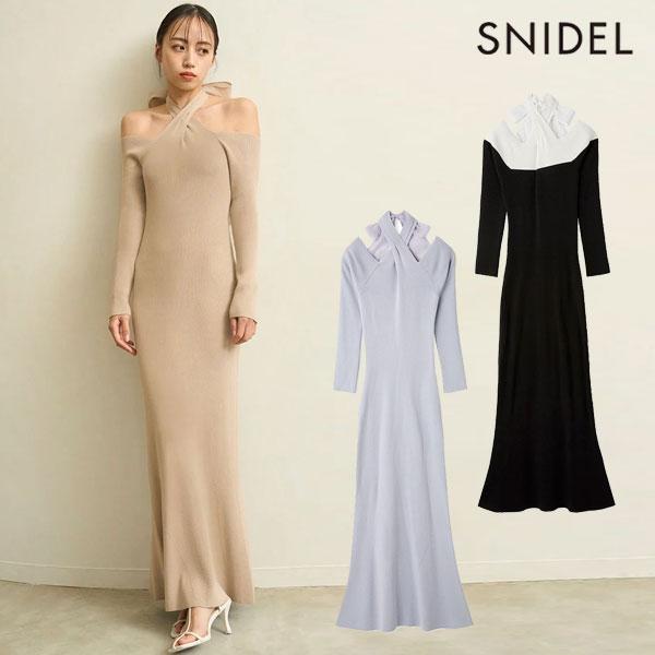 SNIDEL SALE20%OFF スナイデル ワンピース 25春夏 フロント SNIDEL SALE20%OFF スナイデル ワンピース 25春夏 フロント