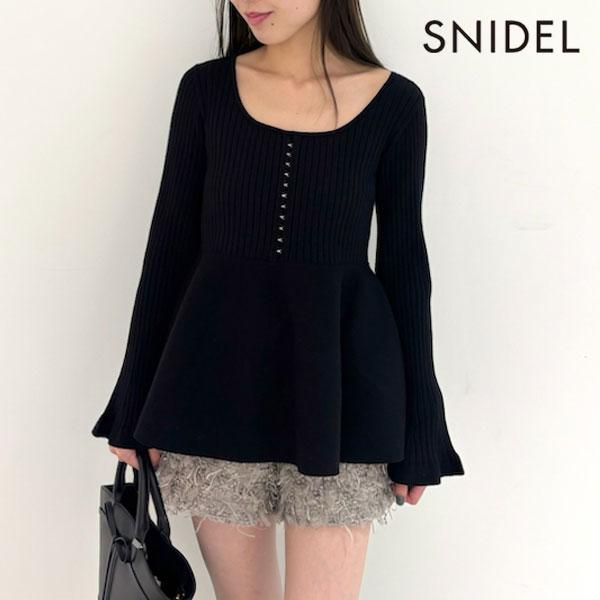 SNIDEL 【SALE50%OFF】【即納】 スナイデル トップス 24秋冬 SNIDEL 【SALE50%OFF】【即納】 スナイデル トップス 24秋冬