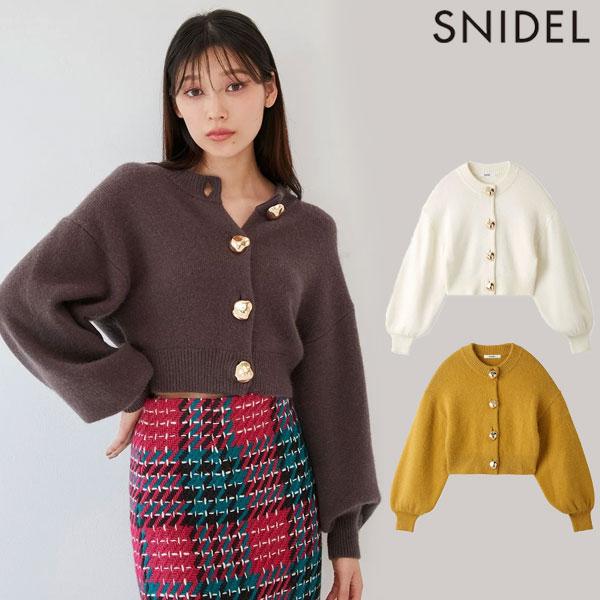 SNIDEL SALE50%OFF スナイデル トップス 24秋冬 ボタン