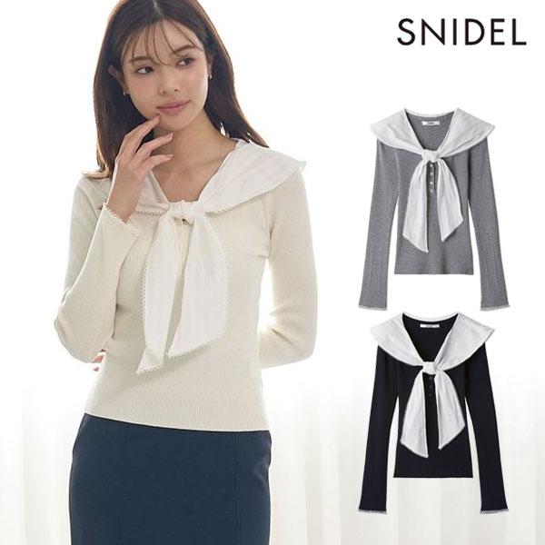 SNIDEL（スナイデル） トップス 25秋冬 Sustainableスカーフブラウス