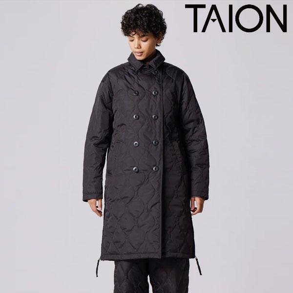 SALE20%OFF】TAION タイオン アウター ミリタリーダブルダウンコート