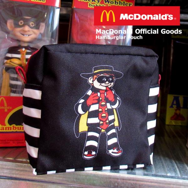 ポーチ 小物入れ マクドナルド グッズ オフィシャルグッズ 裏地付き