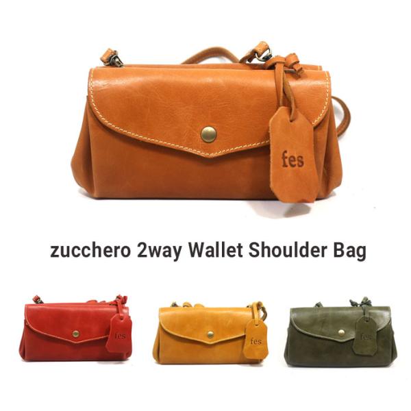 お財布ポシェット お財布ショルダー お財布バッグ レディース ズッケロ フィラート Fes 本革 ブランド 軽量 大容量 大きめ ミニ ウォレット ショルダー 2way Douce家具 バッグ 財布通販 通販 Yahoo ショッピング