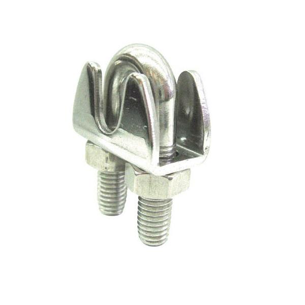 水本　ステンレス　プレスワイヤークリップ　使用ロープ径6mm