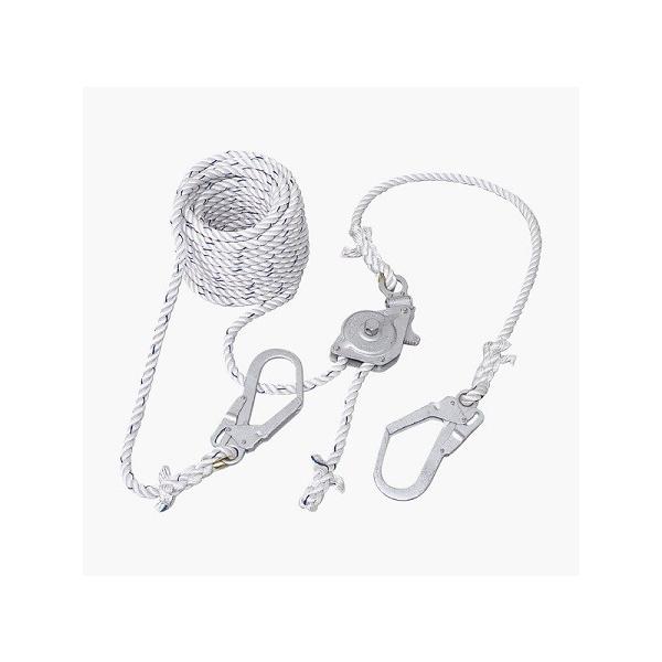 ツヨロン 水平親綱緊張器付GCハリップ ロープ長さ20m : 道具屋.com