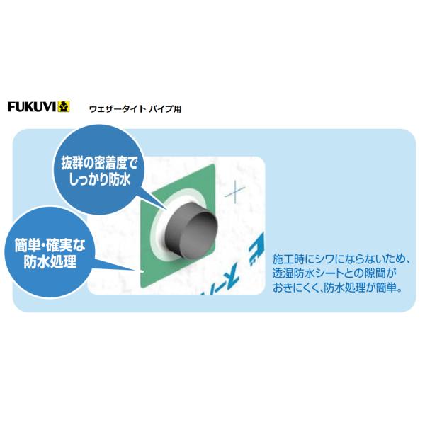 フクビ ウェザータイト パイプ用 φ75用(エアコン配管用) フクビ化学工業 【代引き不可】 | 道具ひろば Yahoo!店 | SitePromo