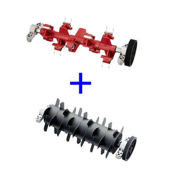 RYOBI キョーセラ　芝刈機　根切り刃　サッチング刃　280mm　セット 京セラ(リョービ) 電子芝刈機用サッチング刃セット 280mm用 6731037+根