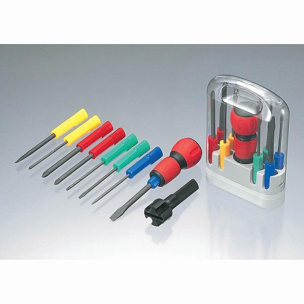 アネックス ■Ｃ ANEX-6950 ＰＯＰ電工グリップ8本組ドライバーセット 6880