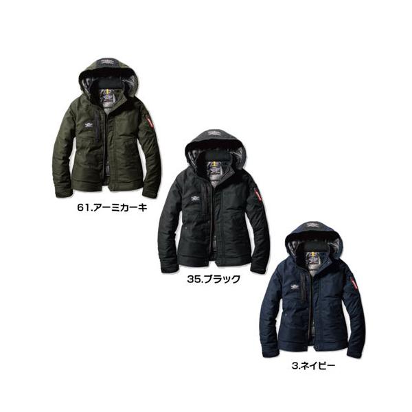 綿１００％アーミーサテンを採用し、ミリタリー要素を注入したハードワーク対応防寒ギアサーモクラフト（電熱パッド）装着対応モデル耐久性があり、滑らかな表面感のバックサテンはミリタリーの王道ファブリック保温性のあるアルミメッシュを内側に備え、電熱...