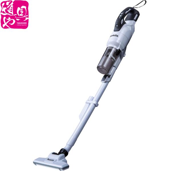 マキタ CL286FDZW 充電式クリーナ（白）サイクロン一体式/ワンタッチスイッチ 18V対応 本体のみ:バッテリ・充電器別売