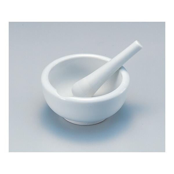 他サイト： アズワン 磁製乳鉢 φ60mm(乳棒付) 6-549-01 《研究・実験用機器》の商品画像