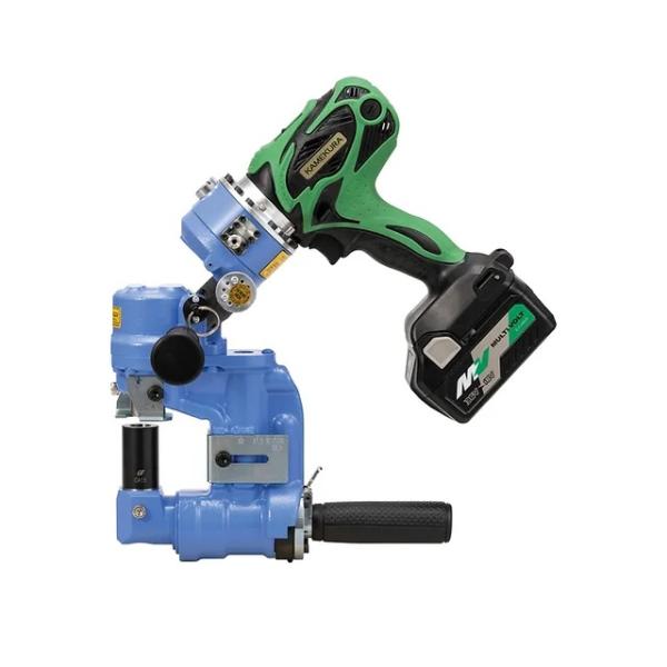 【直送品】 亀倉精機 レスバリアコードレスポートパンチャー RF-C5B 電動油圧式