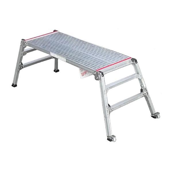 【直送品】 ナカオ (NAKAO) 四脚調節式足場台 勇馬 ESK-7 可搬式作業台 【大型】