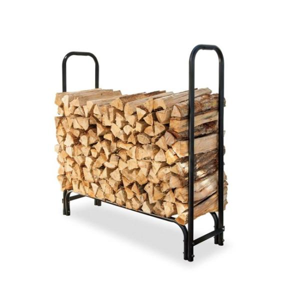 《仕様》●サイズ：W1260×D340×H1250mm●容量：約25〜30束●重量：7.0kg●材質：鉄(黒塗装仕上げ)●パイプ径、直径32mm●組立式●長さ34cm以上の薪でご使用いただけます。※屋根付け機能はありません。