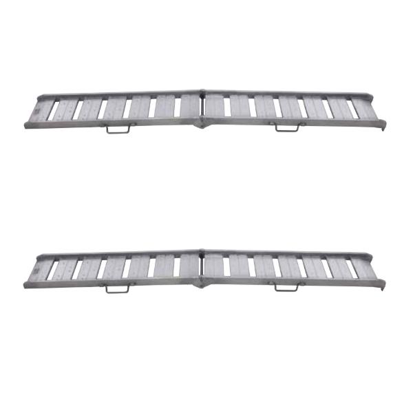 【直送品】 昭和ブリッジ アルミブリッジ (ツメタイプ) BAW-240-25-0.5 (0.5ｔ/2本セット) 【受注生産品】 【大型】