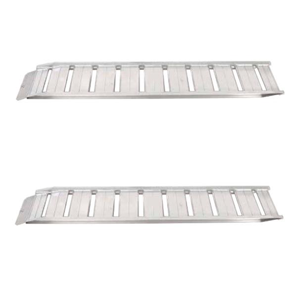 【直送品】 昭和ブリッジ アルミブリッジ (セーフベロタイプ) GP-255-30-0.5SK (0.5t/2本セット) 歩行型兼用 【大型】