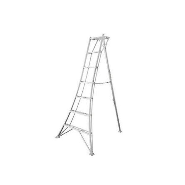 【直送品】 シンセイ アルミ園芸三脚 (足掛け付) SIN-07 7尺 【特大・送料別】