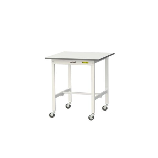 《ワークテーブル150シリーズ 移動式 H825mm 基本形》●サイズWxDxH　750x750x825●質量(kg)　19.0●SUPC775WW《特長》●立ち作業用のテーブルとしておすすめです●均等耐荷重128Kg●移動式H825mmで...