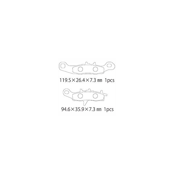 Ntb ブレーキパッド A6 013kn 純正品番 430 1196 Buyee Buyee 日本の通販商品 オークションの代理入札 代理購入