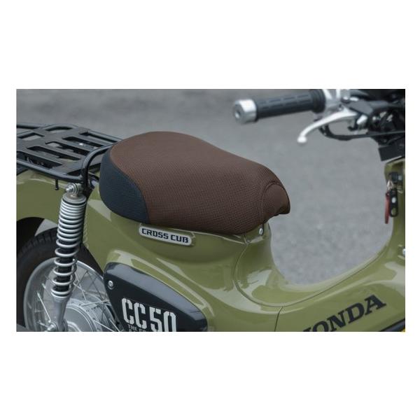 クールメッシュシートカバー SCC-M02 ブラウン/黒 CT125 ハンターカブ クロスカブ 50/110 スーパーカブ C125 スーパーカブ50/110 スーパーカブプロ50/110