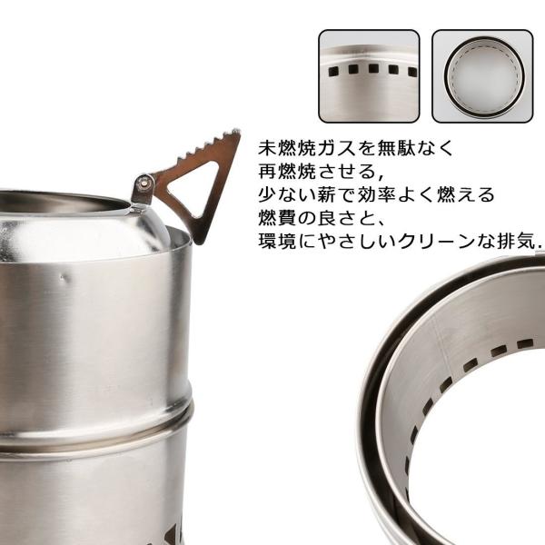 ウッドバーニングストーブ 薪 燃料不要 軽量 コンパクト ストーブ 焚火台 収納バッグ付き Buyee Buyee Japanese Proxy Service Buy From Japan Bot Online