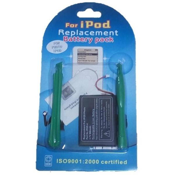iPod photo交換バッテリー工具付 3,7V (900mAh)-531056 : ゲーム卸売り