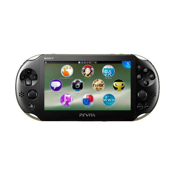 PlayStation Vita Wi-Fiモデル カーキ/ブラック (PCH-2000ZA16