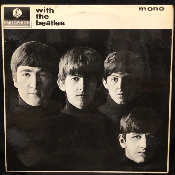BEATLES / WITH THE BEATLES (UK-ORIGINAL/MONO,稀少DECCAプレスDGありラベル,MAT:7N/7N(3-/4-)EX-/EX++)