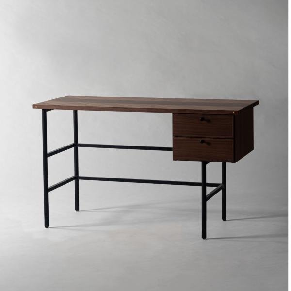 デスク form ジュニパー ブラウン 茶 ワークデスク パソコンデスク