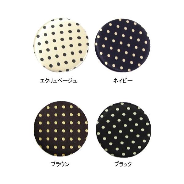 ファブリック バッジ ドット シルクコットン LLサイズ dplus arts