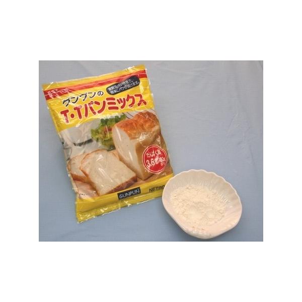 T・Tパンミックスは独自の製法により、たんぱく質3.6ｇ/100g当たりのパンミックスです。ご家庭のホームベーカリーでいつでも焼きたてのおいしいパンが食べる事が出来ます。その他にも餃子の皮や中華饅頭、ピザ、マイン、スコーンなども工夫次第で美...