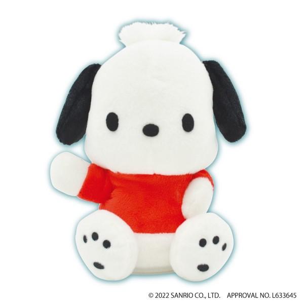 ポチャッコ マネしておしゃべりぬいぐるみ (ゴシックVer.) Sanrio サンリオ ギミック クリスマス プレゼント 誕生日 子供 人形 ボイスレコーダー ぽちゃっこ