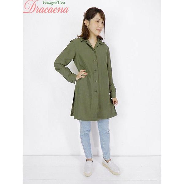 古着 ワンピース Jones New York Country カジュアル ナチュラル リネン シャツ ワンピース ミニ丈 長袖 S位 古着 18au10zza 古着屋ドラセナyahoo ショップ 通販 Yahoo ショッピング
