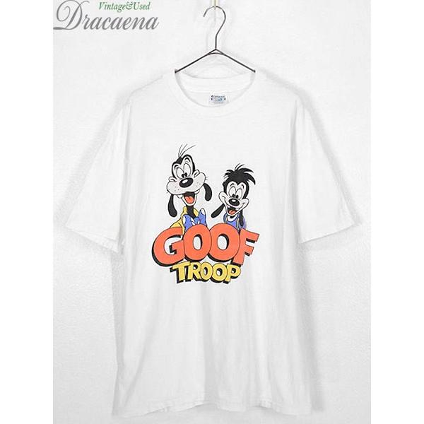 古着 Tシャツ 90s Usa製 Disney ディズニー Goof Troop グーフィー キャラクター Tシャツ Xl 古着 19jl21f 古着屋ドラセナyahoo ショップ 通販 Yahoo ショッピング