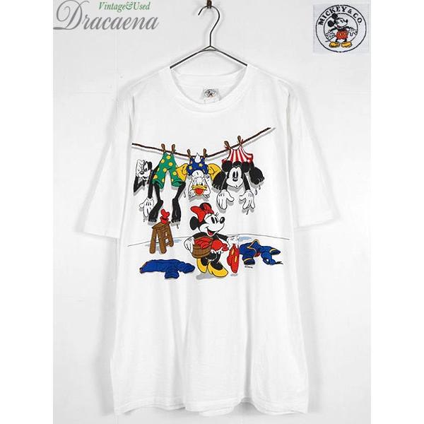 古着 Tシャツ 90s Disney Mickey Mouse ミニーのお洗濯 キャラクター Tシャツ Xl 古着 Buyee Buyee Japanese Proxy Service Buy From Japan Bot Online