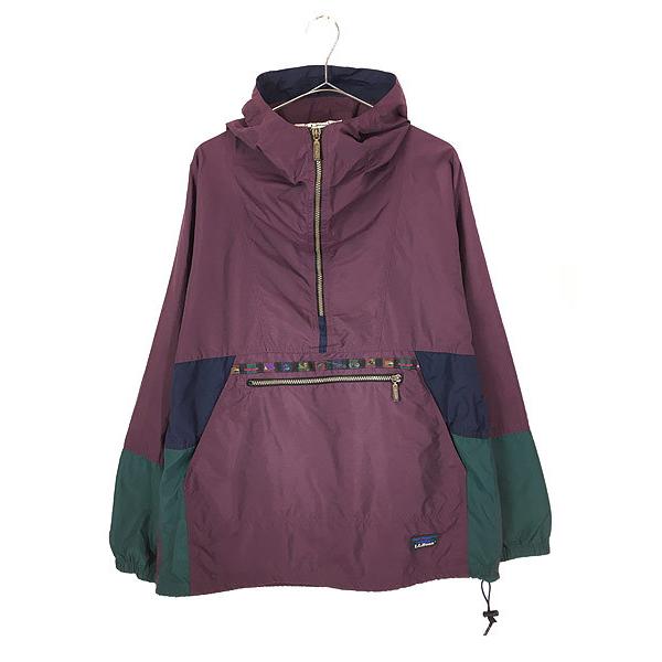 古着 90s Ll Bean ビーン アウトドア テープ クレイジー アノラック パーカー ジャケット M 古着 no25s 古着屋ドラセナyahoo ショップ 通販 Yahoo ショッピング