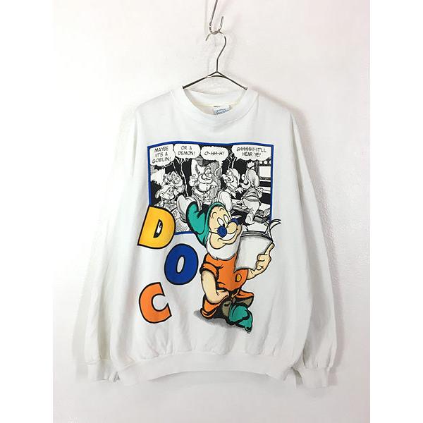 古着 90s Disney 白雪姫 Doc 7人の小人 Big プリント キャラクター スウェット トレーナー Xl位 古着 oc25c 古着屋ドラセナyahoo ショップ 通販 Yahoo ショッピング