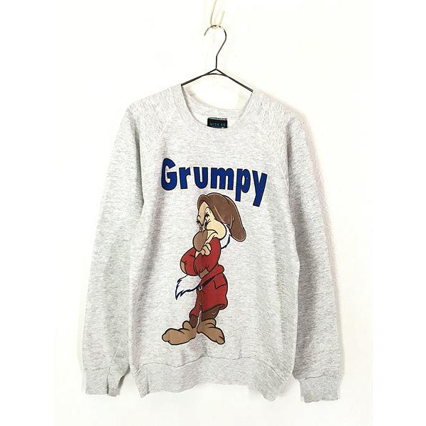 古着 90s Usa製 Disney 白雪姫 Grumpy 7人の小人 Big プリント キャラクター スウェット トレーナー L 古着 oc25p 古着屋ドラセナyahoo ショップ 通販 Yahoo ショッピング