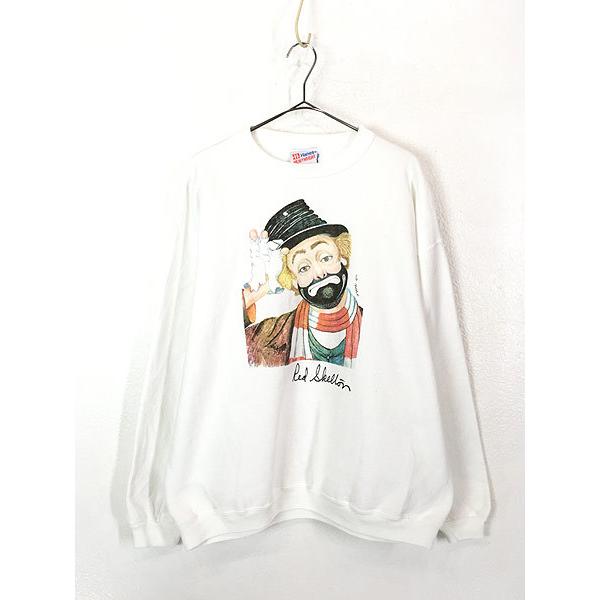 希少 大人気 古着 80s Usa製 ピエロ 道化師 涙マーク 両面 Big フェイス アート スウェット 3x 古着 人気ブランド Www Centrodeladultomayor Com Uy