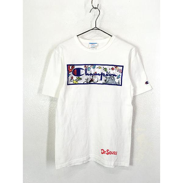 古着 Champion Dr Seuss ドクター スース 絵本 キャラクターtシャツ S 古着 21ap18e 古着屋ドラセナyahoo ショップ 通販 Yahoo ショッピング