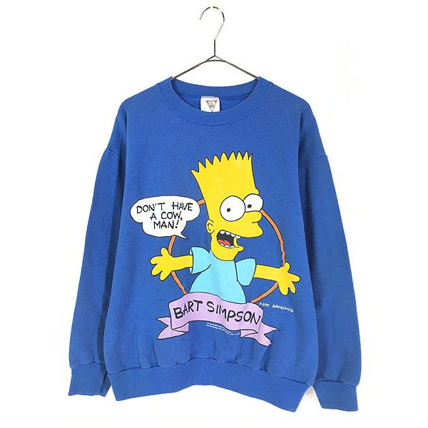 古着 90s Usa製 The Simpsons シンプソンズ Bart バート スウェット トレーナー L 古着 21au14ze 古着屋ドラセナyahoo ショップ 通販 Yahoo ショッピング