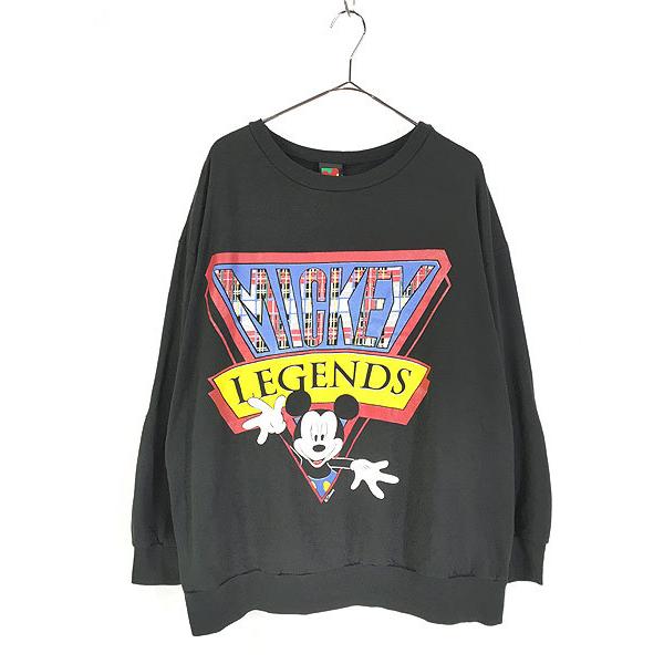 古着 90s Usa製 Disney Mickey ミッキー Legends スウェット トレーナー 黒 Xl位 古着 21fe06u 古着屋ドラセナyahoo ショップ 通販 Yahoo ショッピング