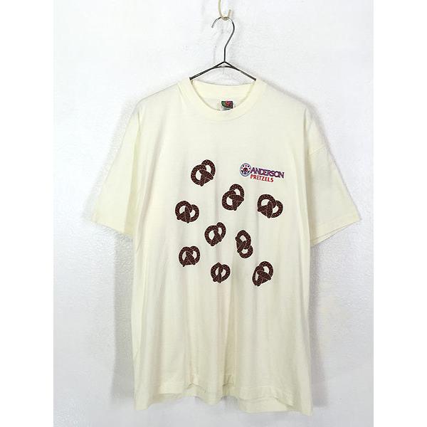 古着 90s Usa製 Anderson プレッツェル お菓子 オールド プリント Tシャツ Xl 古着 21fe10e 古着屋ドラセナyahoo ショップ 通販 Yahoo ショッピング