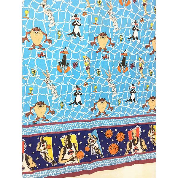 雑貨 古着 90s Usa製 Space Jam ムービー キャラクター ベッドシーツ カバー ファブリック 古着 21gap28zf 古着屋ドラセナyahoo ショップ 通販 Yahoo ショッピング