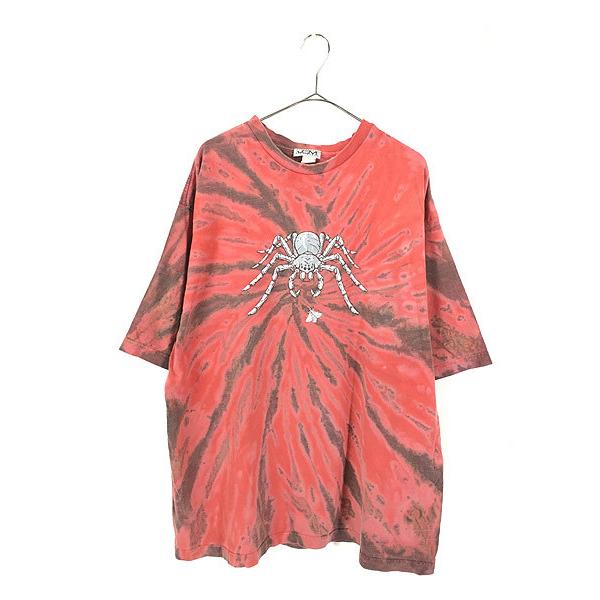 古着 90s Jem クモ タランチュラ ハエ 捕食 タイダイ Tシャツ Xl位 古着 21jl24b 古着屋ドラセナyahoo ショップ 通販 Yahoo ショッピング