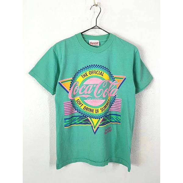 レディース 古着 90s Usa製 Coca Cola Classic コーラ ポップ ロゴ 100 コットン Tシャツ M 古着 21lfe12n 古着屋ドラセナyahoo ショップ 通販 Yahoo ショッピング